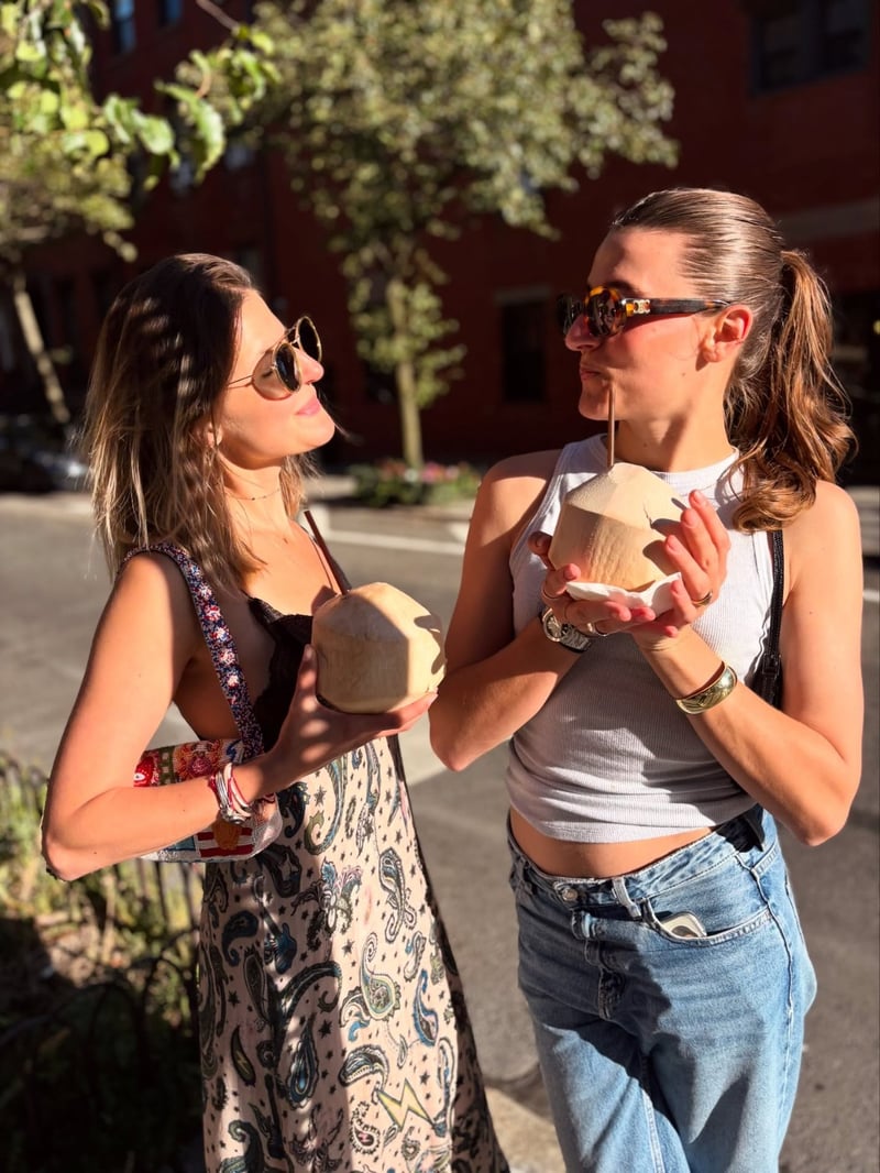 Branded coconut activation in New York, New York
