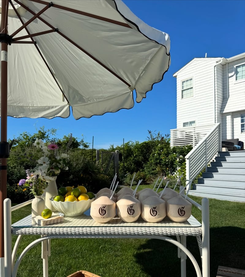 Hamptons Coconuts at Hero Beach Club, Montauk with Greyson Women