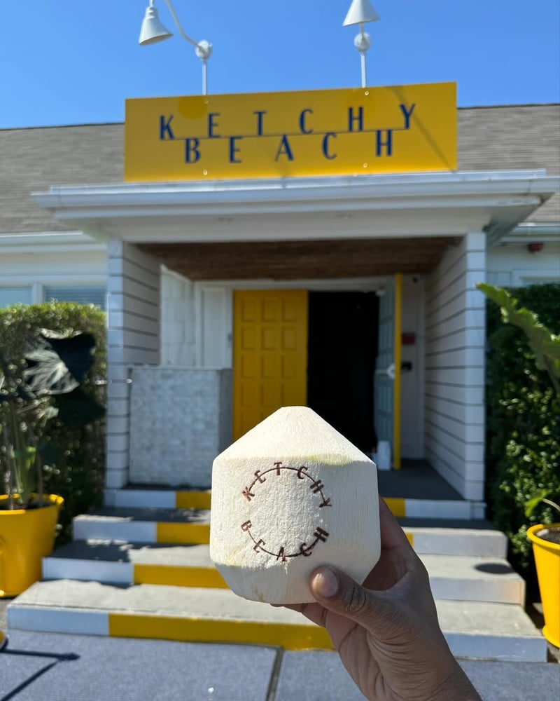 Order Hamptons Coconuts at Ketchy Beach in Southampton
