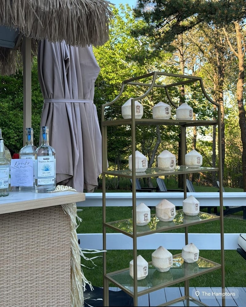 Hamptons Coconuts activation in Southampton, New York