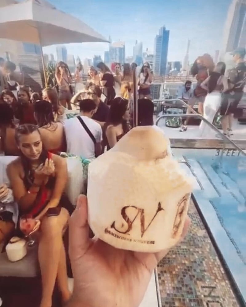 Hamptons Coconuts at Somewhere Nowhere NYC